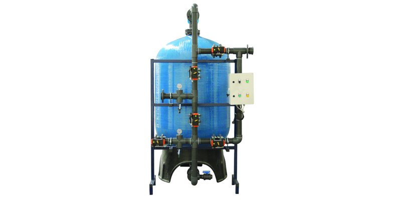 Iron-Manganese-Arsenic Filter Systems with FRP Tanks and Surface Piping