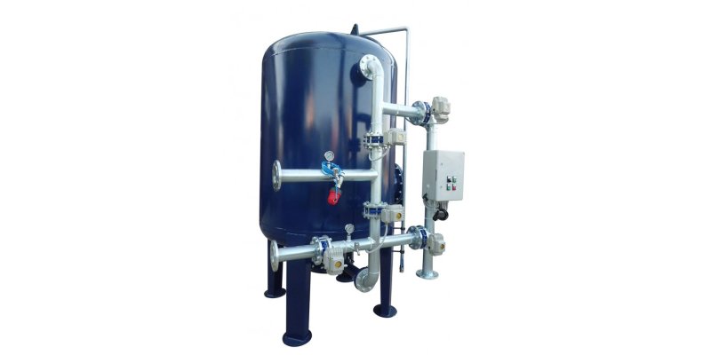 Steel Tank Surface Piping Iron-Manganese-Arsenic Filter Systems